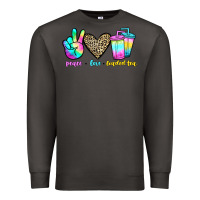Smoke peace love loaded tea Premium Sweatshirt - JahusDesignShop