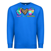 True Royal peace love loaded tea Premium Sweatshirt - JahusDesignShop