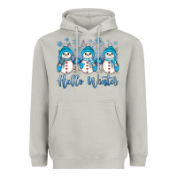 Moon Dust snowman hello winter Heavyweight Hoodie - JahusDesignShop