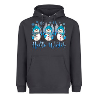 Smoke snowman hello winter Heavyweight Hoodie - JahusDesignShop
