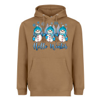Toasted Coconut snowman hello winter Heavyweight Hoodie - JahusDesignShop