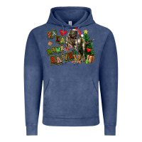 Vintage Denim Fa La La Trex Christmas Vintage Hoodie - FaDigitalArtStudio