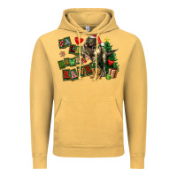 Vintage Mustard Fa La La Trex Christmas Vintage Hoodie - FaDigitalArtStudio