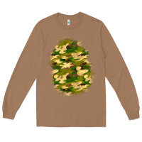 Toasted Coconut camouflage patch 4 Long Sleeve Tee - BundleAndBundleShop