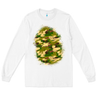 White camouflage patch 4 Long Sleeve Tee - BundleAndBundleShop