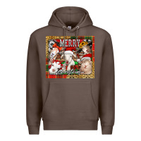 Coffee merry Christmas goats tumbler Premium Hoodie - Jasminsmagicworld