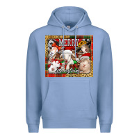 Colony Blue merry Christmas goats tumbler Premium Hoodie - Jasminsmagicworld