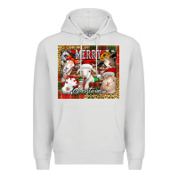 Dove Grey merry Christmas goats tumbler Premium Hoodie - Jasminsmagicworld