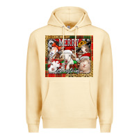 Pina Colada merry Christmas goats tumbler Premium Hoodie - Jasminsmagicworld