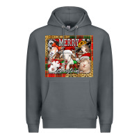 Rock merry Christmas goats tumbler Premium Hoodie - Jasminsmagicworld