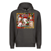 Smoke merry Christmas goats tumbler Premium Hoodie - Jasminsmagicworld