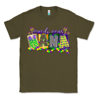Army Green mardi gras nana Classic Tee - CowGirlArtShop