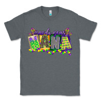 Charcoal Heather mardi gras nana Classic Tee - CowGirlArtShop