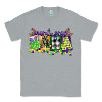 Heather Grey mardi gras nana Classic Tee - CowGirlArtShop