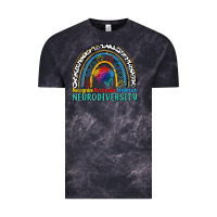 Cloud Black Recognize normalize embrace neurodiversity Autism Vintage Tee - FaDigitalArtStudio