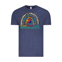 Vintage Denim Recognize normalize embrace neurodiversity Autism Vintage Tee - FaDigitalArtStudio