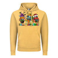 Hallothanksmas Trucks Vintage Hoodie | Teevron
