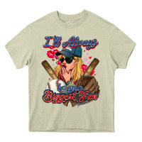 Mossy I'll always be your biggest fan Baseball Heavy Core Tee - HowdyJamesFarm