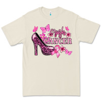 Bone Crush Cancer with high heels Cancer Awareness Premium Tee - HowdyJamesFarm