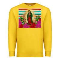 Lemon our lady of guadalupe cactus leopard Premium Sweatshirt - JahusDesignShop