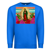 True Royal our lady of guadalupe cactus leopard Premium Sweatshirt - JahusDesignShop