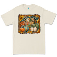 Bone pumpkins with sunflowers Premium Tee - RanaPortraitStore