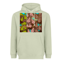 Matcha little debbie tree cakes leopard turquoise Heavyweight Hoodie - JahusDesignShop