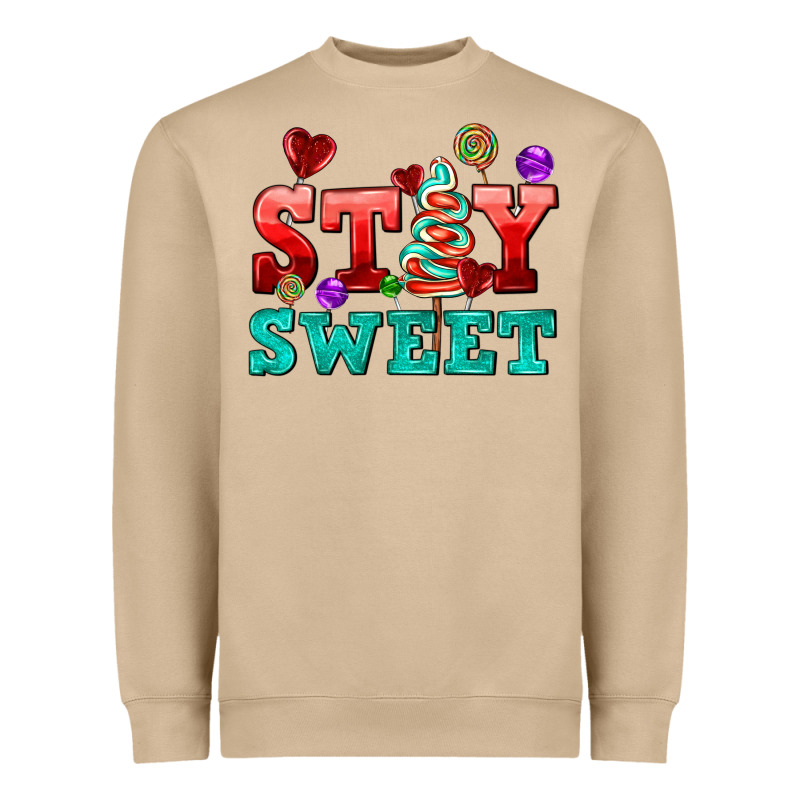 Stay Sweet Heavyweight Sweatshirt by AdoDesignShop | Teevron
