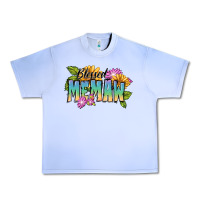 Grape Ice Blessed memaw Mother's Day Urban Heavy Tee - FaDigitalArtStudio