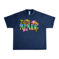 Navy Blessed memaw Mother's Day Urban Heavy Tee - FaDigitalArtStudio