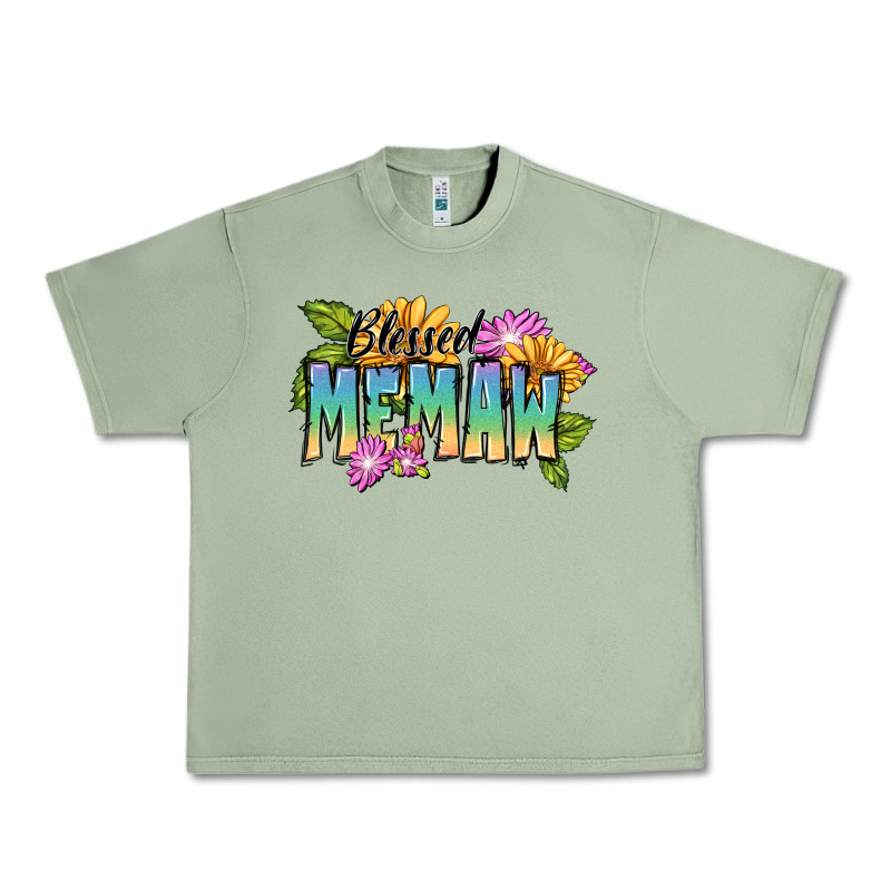 Blessed Memaw Mother's Day Urban Heavy Tee by FaDigitalArtStudio | Teevron