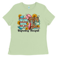 Matcha respiratory therapist western Ladies Tee - OliviaCreatesArt