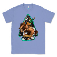 Colony Blue bucking bronco arrowhead Classic Tee - Jasminsmagicworld