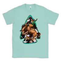 Seafoam bucking bronco arrowhead Classic Tee - Jasminsmagicworld