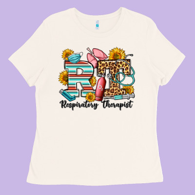 Respiratory Therapist Western Ladies Tee Designed By Oliviacreatesart
