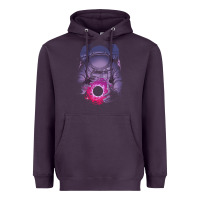 Plum astronaut deep space Heavyweight Hoodie - maiPhamDesign