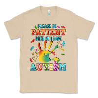 Mushroom please be patient with me i have autism Classic Tee - CowGirlArtShop