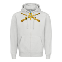 Dove Grey 1st bn 75th infantry regiment ranger branch wo txt Zipper Hoodie - maiPhamDesign