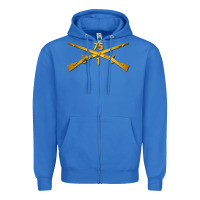 True Royal 1st bn 75th infantry regiment ranger branch wo txt Zipper Hoodie - maiPhamDesign