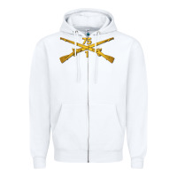 White 1st bn 75th infantry regiment ranger branch wo txt Zipper Hoodie - maiPhamDesign