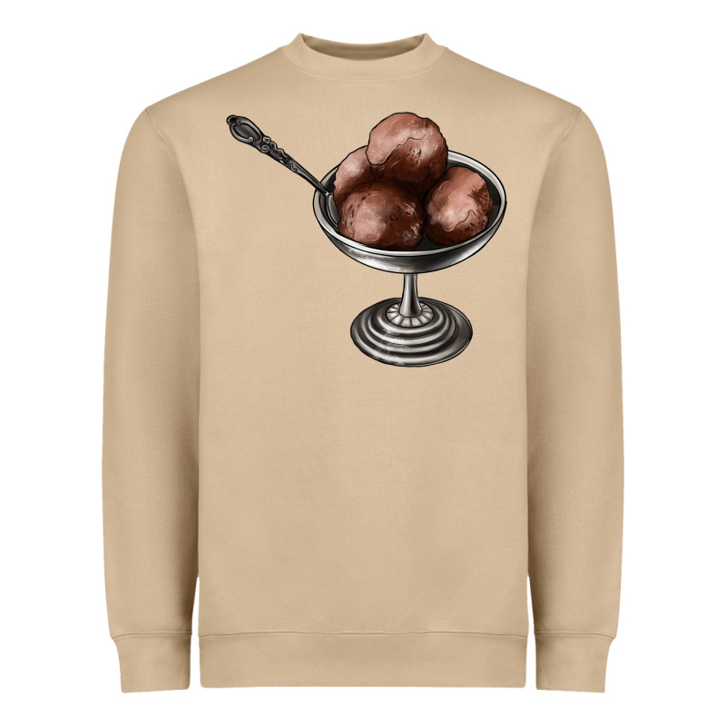 Chocolate Ice Cream Heavyweight Sweatshirt by AdoDesignShop | Teevron