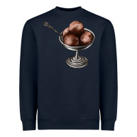 Navy Chocolate ice cream Heavyweight Sweatshirt - AdoDesignShop