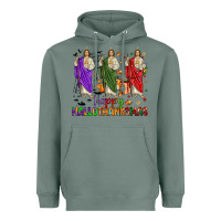 Sage san judas happy  hallothanksmas Heavyweight Hoodie - JahusDesignShop