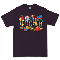 Plum autism teacher Premium Tee - CowGirlArtShop