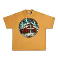Peanut Butter Barn Christmas Urban Heavy Tee - RanaPortraitStore