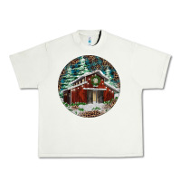 Pistachio Barn Christmas Urban Heavy Tee - RanaPortraitStore