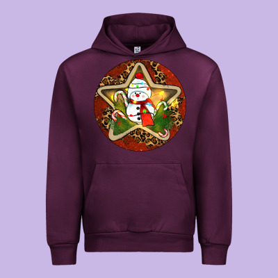 Snowman Christmas Urban Hoodie Designed By Ranaportraitstore