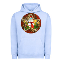 Pigment Grape Ice Snowman Christmas Urban Hoodie - RanaPortraitStore