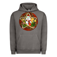 Pigment Tornado Snowman Christmas Urban Hoodie - RanaPortraitStore