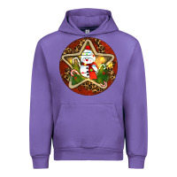 Tulip Snowman Christmas Urban Hoodie - RanaPortraitStore